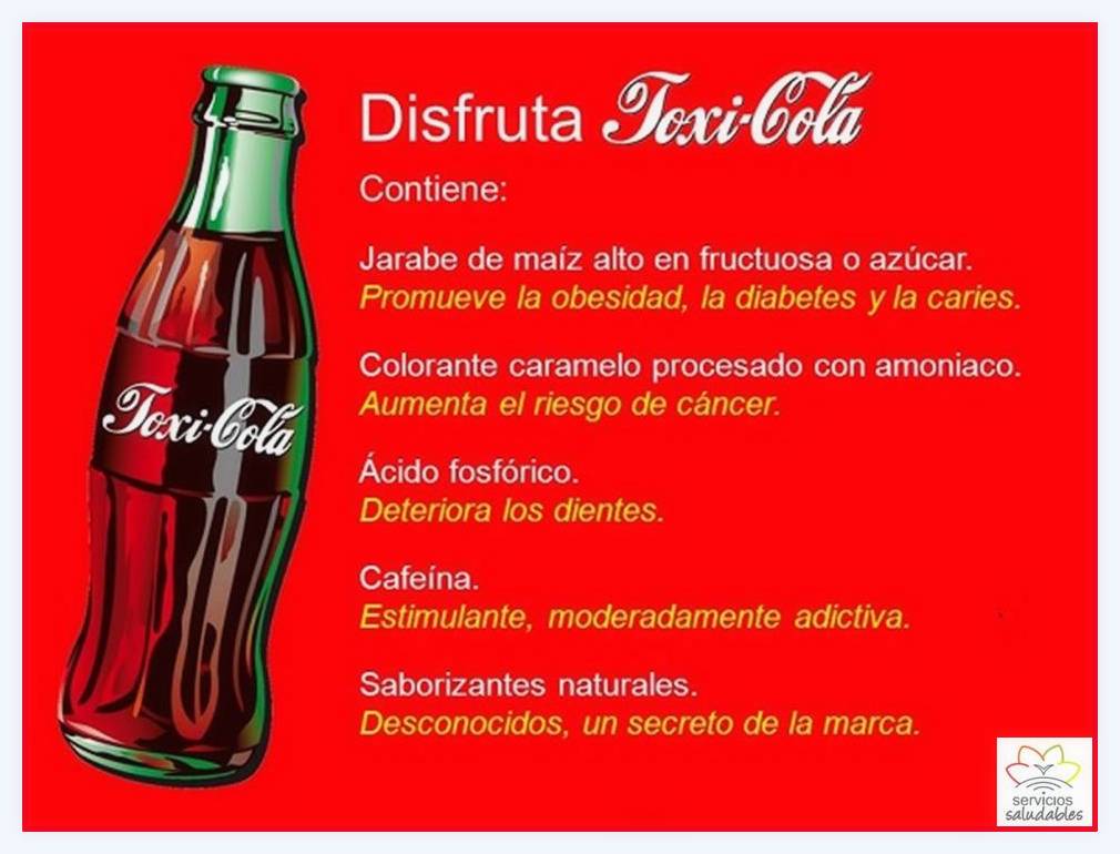 ¿Sabías que nos aportan las Gaseosas ?