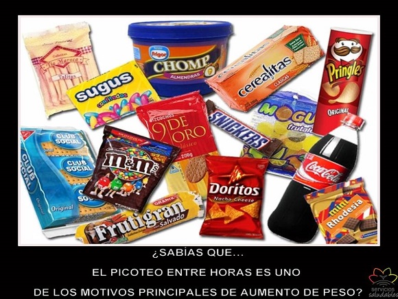 ¿Sabías que efecto tiene el picoteo?
