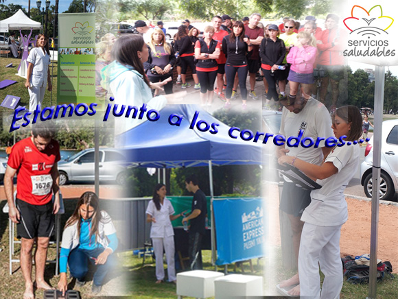 Estamos junto a los corredores...