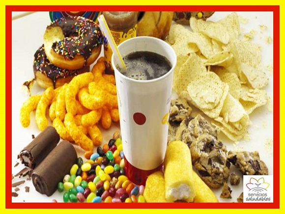 Sabías que la comida chatarra... Sabías que la comida chatarra...
