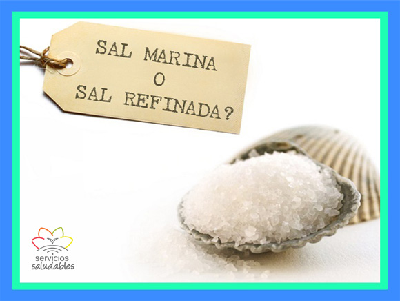 ¿Sabías qué... hay diferencias entre la Sal Marina y Sal de mesa común?