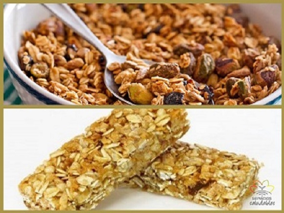 2 Recetas en 1: Granola y Barritas