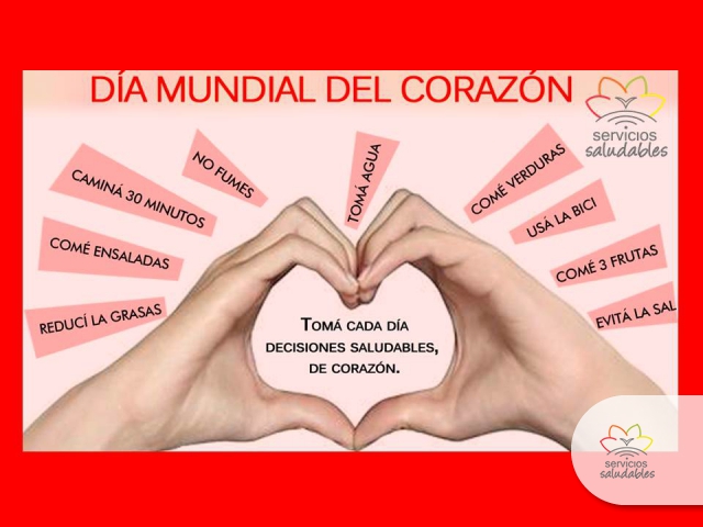 29 de septiembre, Día Mundial del Corazón 29 de septiembre, Día Mundial del Corazón
