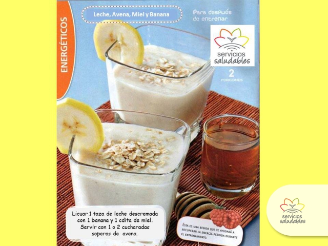 Lunes Saludable con Licuado Energético