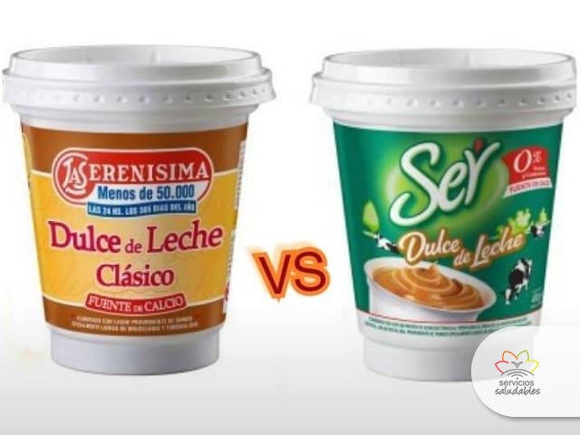 ¿Sabias que... no existe diferencia entre el dulce de leche light y el común?